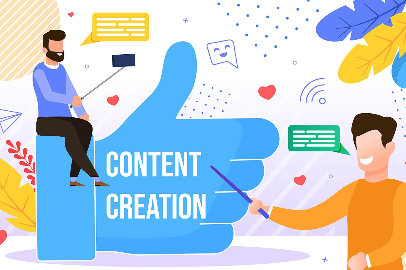 Social media content creation